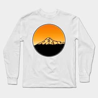 Glacier Peak WA at Sunset Long Sleeve T-Shirt